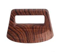 Sturdy Pot Lid Top Bead Replacement for Home and Commercial Kitchens Designed for Long Term Use with Heat Resistant Properties (Dark Wood Grain)