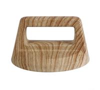 Sturdy Pot Lid Top Bead Replacement for Home and Commercial Kitchens Designed for Long Term Use with Heat Resistant Properties (Light Wood Grain)