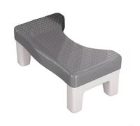 Sturdy PP Toilet Stool For Adults Features Adjustable Height Ergonomic 35 Degree Angle Textured And Non Slip Base Pads For Reliable Daily Use(Pro Anti-slip)