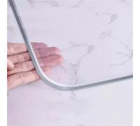 Sturdy PVC Transparent Table Cloth - Heat-Resistant Waterproof Scratch-Proof Table Protector 1mm Thick (80cm x 260cm) for Dining and Events