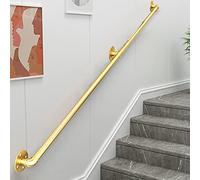 Sturdy Railing KitWallMounted Indoor/Outdoor Support for Safety Grab Bar for Villa Loft Hallway200kg Wrought Iron Metal Durable & Stylish