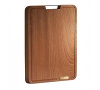 Sturdy Rectangular Cutting Board in Wood for Kitchen Use with Balanced Thickness for Easy Handling and Transfer (36x24cm)