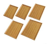 Sturdy Rectangular Tray for Serving Food, Snacks, and Drinks Practical for Daily Use (44x32cm)