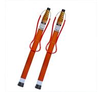 Sturdy Reflective Rescue Lifesaving Reach Poles, Pool Safety Hook For Deep Water/Dangerous Areas, Pool Rescue Pole For Emergency Life Saving Rescue Water Drowning(2pcs,L 10M/33FT)