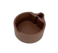 Sturdy Round Silicone Coffee Residues Bin Coffees Dregs Container Ideal for Baking Cooking and Professional Coffee Shops Nonslip Dump Box