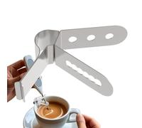 Sturdy s Probe Clip - 5cm 3 Hole Thermometer Holder, Stainless Steel Bbq Smoker Clamp, Heat Resistant Temperature Gauge Support | Durable Meat Probe Organizer for Oven Outdoor Camping Cooking