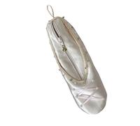 Sturdy Satins Ballet Shoe Makeup Case Roomy Interior Star Accents Jewelry Organizers for Women Accessories Spacious Makeup Organizers for Travel