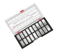 Sturdy Screw Links Essential Aid for Watch Strap Repair for Watch Enthusiasts 18pcs Box