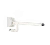 Sturdy Shower Safety Grab Bar for Bathtub, Grab Bar Upgrade Toilet Safety Handrail, Advanced Folding Shower Handrail,Anti-Slip Bathroom Balance Railing Barrier-Free Stain(White-60Cm)