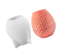 Sturdy Silicone Flowwerpots Mold Unique Silicone with Scale Texture Perfect for Artistic Home Decoration Pieces Flower Pots