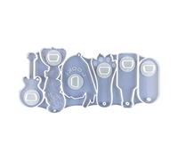 Sturdy Silicone for Crafting Unique Bottle Opener Shaped Holders Portable for Holiday Decoration Silicone Jewelry