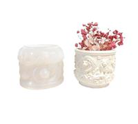 Sturdy Silicone Mold Lions Embossed Design for Craft Making Resin Projects Smooth Finishes Artistic Home Decors Jewelry Making Mold