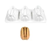 Sturdy Silicone Mousses Cake Molds with Elegant Peanut Design Party Baking Supplies Great for Gift and Decoration Dessert Molds
