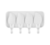 Sturdy Silicone Popsicles Molds Set in Lovely Mangos Shape Creative Kitchen Gadget Ideal for Homemade Iced Dessert Family Baking Equipment