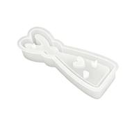 Sturdy Silicone Rabbits with Stripe and Dot Detail for Making Artistic or Soaps Rabbits Silicone