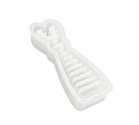 Sturdy Silicone Rabbits with Stripe and Dot Detail for Making Artistic or Soaps Rabbits Silicone