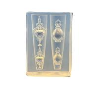 Sturdy Silicone Sculpting Mold with Antique Floral Patterns Reusable Nails Art Tools for Creative Nails Decorative Nail Silicone Tools