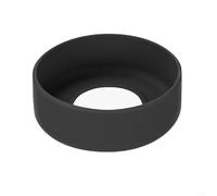 Sturdy Silicone Sleeve Cover to Protect Your Water Bottle Base from Damage and Wear (Black)