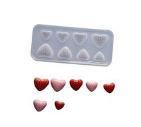 Sturdy Silicone Strawberry for Detailed Jewelry Design, L