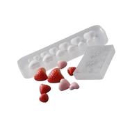 Sturdy Silicone Strawberry for Detailed Jewelry Design, S