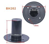 Sturdy Speaker Mount Stand Speaker tripod for 85 * 45mm 86 * 5mm Plastic Sturdy suitable for Home this stand is easy to transport or stage performances (B)