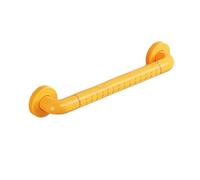 Sturdy Stainless Steel Bathroom Grab Bar with Non-Slip Handle 50cm Safety Rail for Bathtub Toilet Kitchen Stairs - Yellow Color Enhance Stability & Prevent Falls