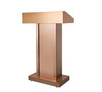 Sturdy Stainless Steel Podium Stand for Office School Church Presentations Adjustable Height Modern Design Ideal for Public Speaking & Lectures