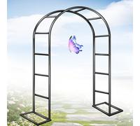 Sturdy Stainless Steel Rose Trellis for Climbing Plants Garden Support 120 350CM Adjustable Height Durable Metal Design Ideal for Roses and Vines W120 x H220cm