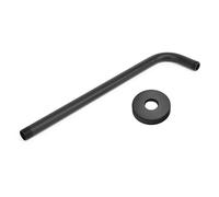 Sturdy Stainless Steel Wall Mounted Shower Arm Matte Black Designs Portable Accessory for Fixed and Handheld Showers Bathroom Shower Extension