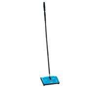 Sturdy Sweep Lightweight Sweeper Lay Flat For Carpet Hard Floors Area Rugs 2402E