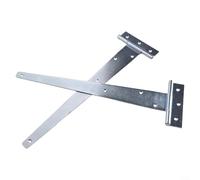 Sturdy T Hinges for Smooth Swinging Motion Strong and Reliable Construction (White zinc)