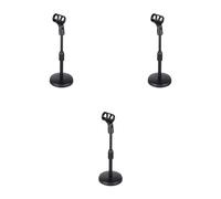 Sturdy Tabletop Mic Holder Stand Adjustable Microphone Rack With Extendable Height For Live Streaming And Conferences Mic Holder