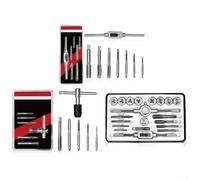 Sturdy Tap Set for Metric Threads with Industrial Design Focused on Operational Safety and Efficiency (8PCS)