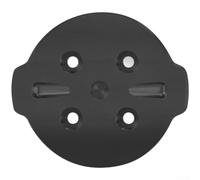 Sturdy Ti Alloy Mount Adapter for Bryton For S810 For S650 S550 Provides Consistent Performance with Bike GPS Display Units (Black)