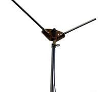 Sturdy V Antenna Base with Butterfly Shaped Hand Tightened Nut for Quick Setup and Stability (With fixing rod)