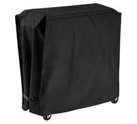 Sturdy Waterproof Cover for Rolling Cooler Carts for Outdoor Use in Any Season (black)