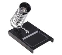 Sturdy Welding Tool Holder All-Metal Slip-Resistant Design & Platform for Industrial Repair Workshops Professional Metal Soldering Iron Rack