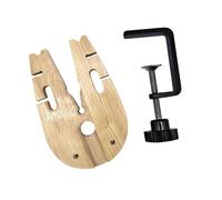 Sturdy Wood and Alloy Desktop Clamp Holder for Jewelry Crafting Gold Silver Processing Professional Tool Gold Working Clamp