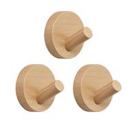 Sturdy Wood Mounting Hook Two Shape Available Sturdy Construction for Daily Use in Various Room Wood Adhesive Hook