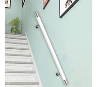Sturdy Wooden Stair Rail Adjustable 50-400cm Wall-Mounted Anti-Slip Support Rod Heavy-Duty 200kg Load Capacity Safety il for Home & Office Use