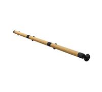 Sturdy Wooden with Metal Brackets - Safe Wall Support Bar for Seniors, No Barriers for Home & Garden Use (75cmX2)