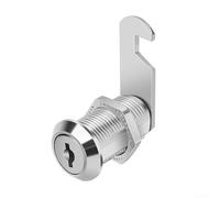 Sturdy Zinc Alloy Cam Lock Set for RV Camper Door, Tool Box Key Removable in Locked and Unlocked Positions