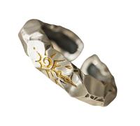 Sturdy Zines Alloy Wishing Stone Rings Decoration For Daily Wear Parties Or Special Occasions Adding Unique Charm Vintage Designs Jewelry