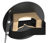 SturdyShape Pancake Welding Hood for Pipeline Welders, 15oz Pipeliner Helmet, Universal Unique Design for Automotive & Custom Fabrication Workers