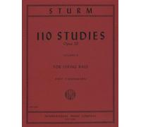 Sturm: 110 Studies, Op.20 Volume 2 (Double Bass), International Music Company IMC2080
