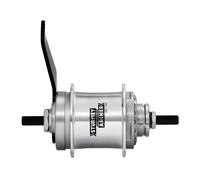 Sturmey Archer S2 Kickshift 2-Speed Coaster Brake Hub - 116mm, Silver, 32h or...
