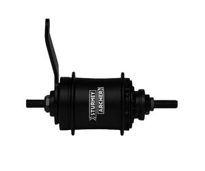 Sturmey Archer S2 Kickshift 2-Speed Coaster Brake Hub - 116mm, Silver, 32h or...
