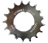 Sturmey Archer shaft-mounted gear 17T flat silver