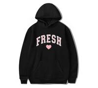 Sturniolo Triplets Fresh Love Merch Hoodies Unisex Printed Long Sleeve Pullover Sweatshirts Fashion Casual Hoodies For Men Women XXS~4XL-Black||S