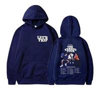 Sturniolo Triplets Merch 2D Hoodie Mens Womens Printed Casual Long Sleeve Sweatshirt Unisex Unique Pullover Hoodies Tops-blue||M